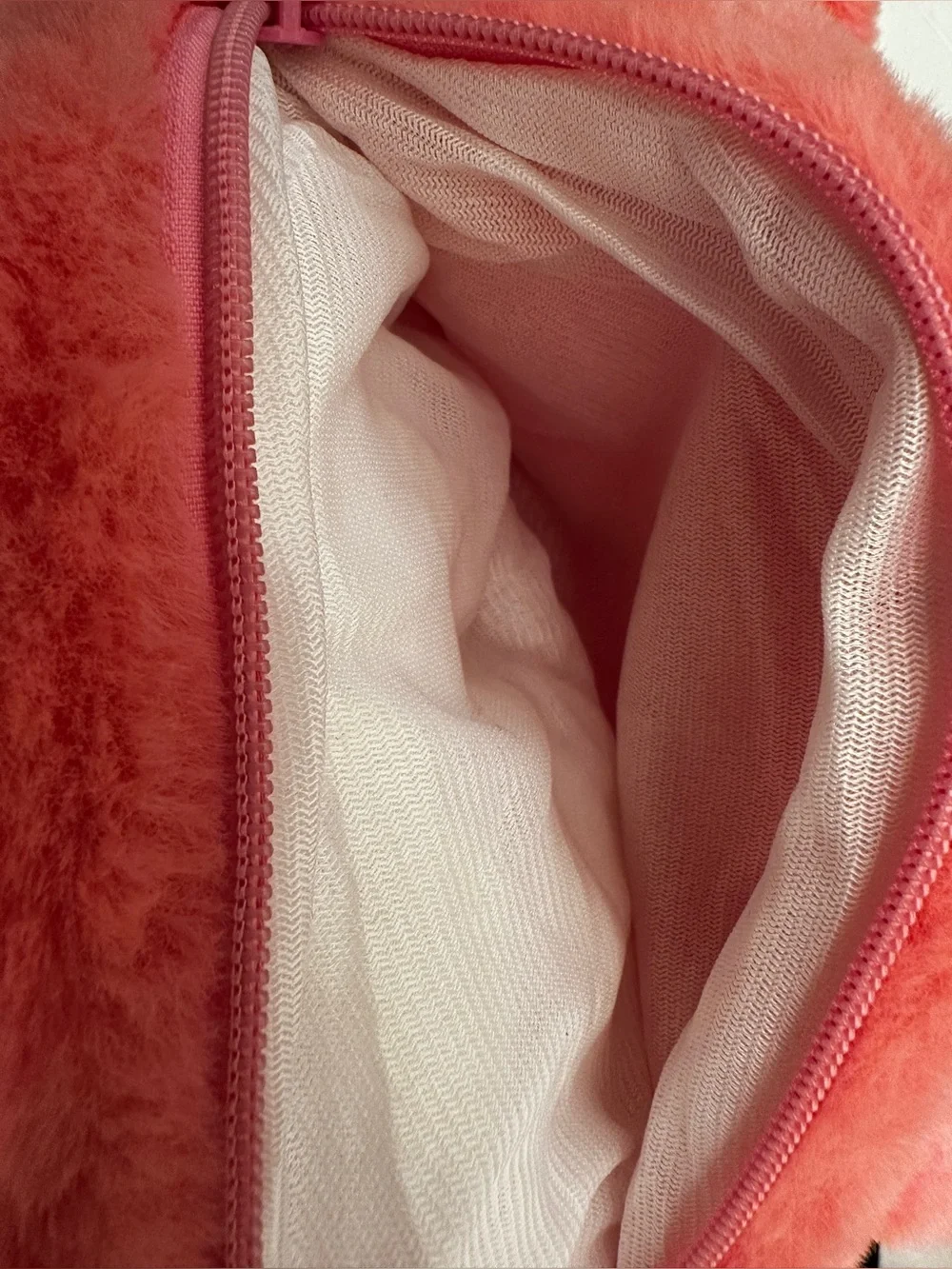 Pink Plush Bunny Handbag - Cute Character Purse